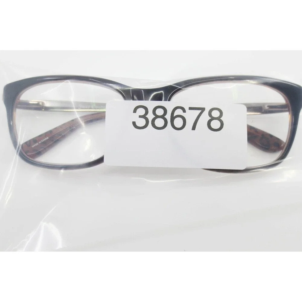 Juicy Couture JU 130 ERT Brown Tortoise Rectangular Eyeglasses Frames 51-16-130